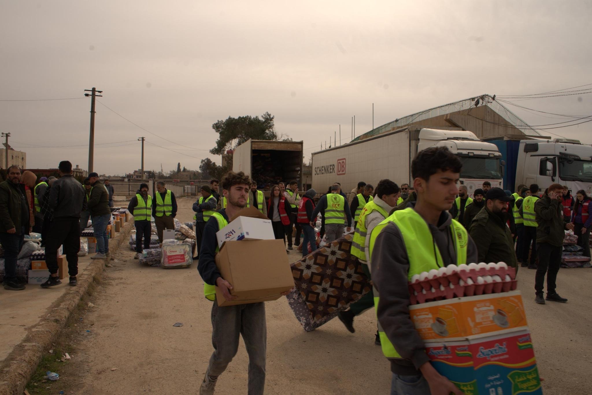 Acting in crisis – Relief and Support Actions mission in North Syria